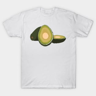 Food Vignette : Avocado T-Shirt